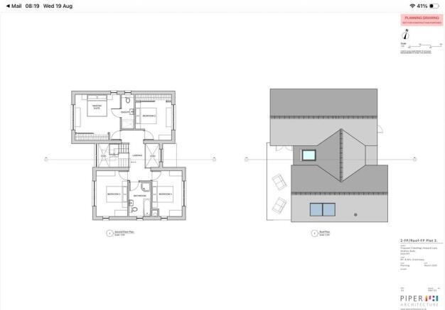 Floor plans SF an...