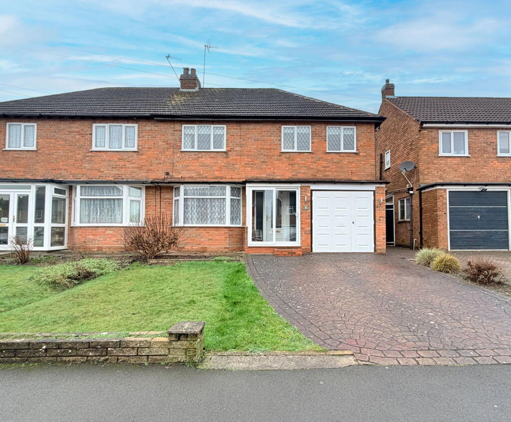 4-bed semi-detached on Douglas Road, Hollywood, B47 5JZ, £400,000