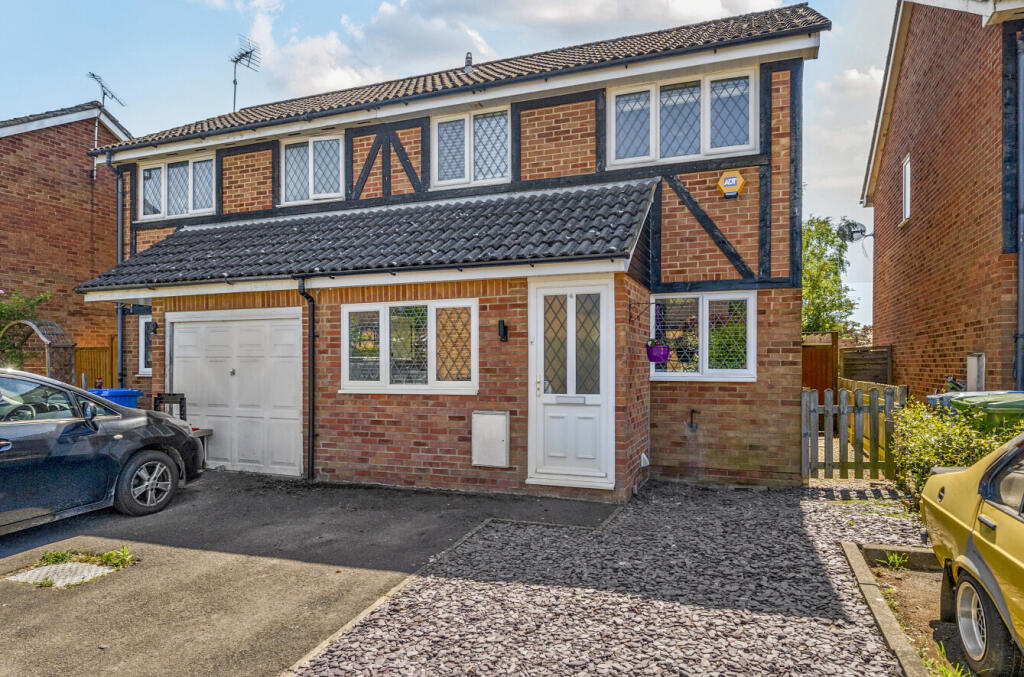 2-bed semi-detached on Statham Court, Bracknell, Berkshire, RG42, £375,000