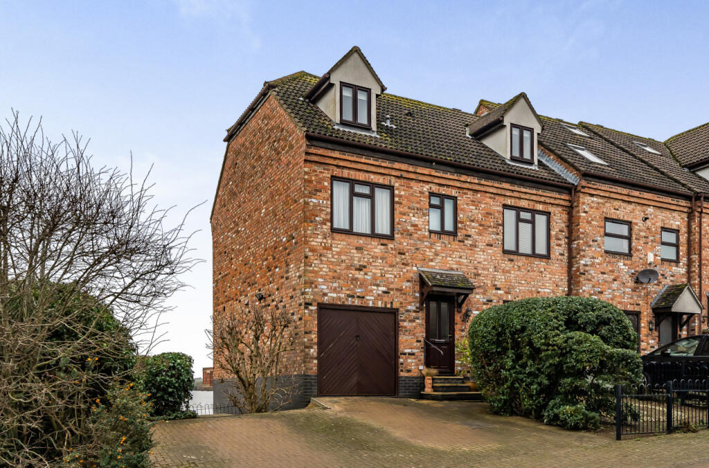 4-bed terraced on King Johns Court, Tewkesbury, Gloucestershire, £520,000