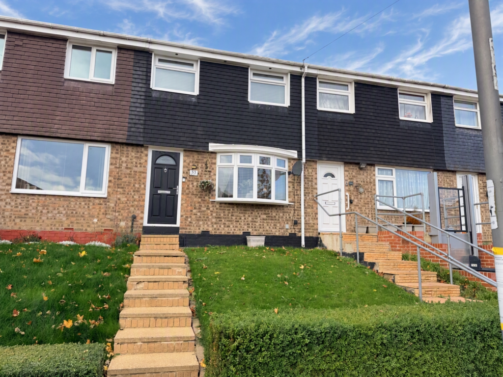 3-bed terraced on Deerness Heights, Brandon, Durham, County Durham, DH7, £125,000