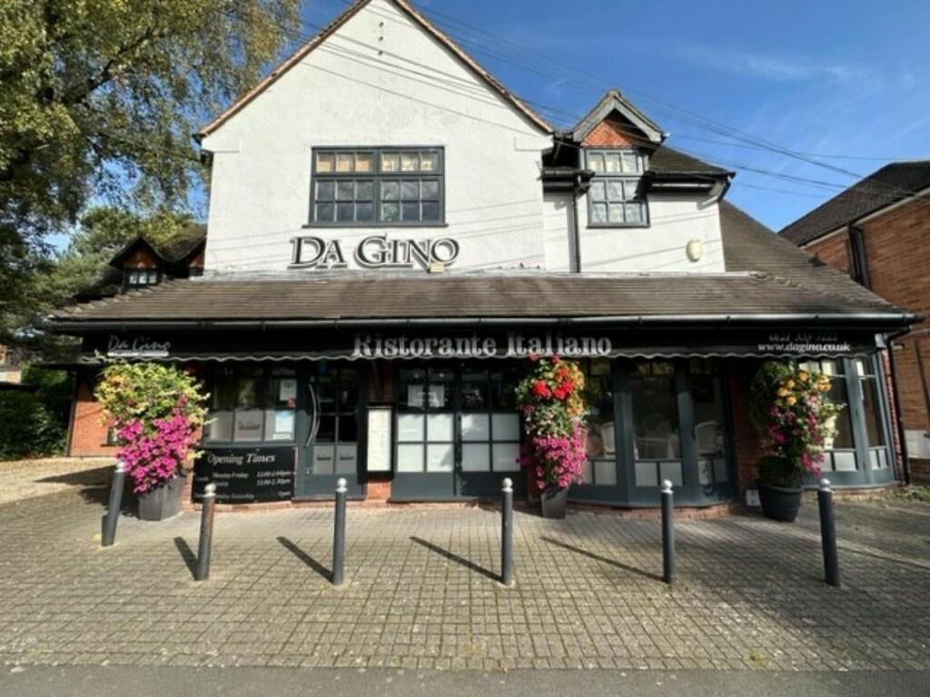Leasehold Italian Restaurant, Sutton Coldfield, West Midlands, B74