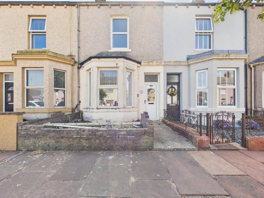 3-bed terraced on Caldew Street, Silloth, CA7, £165,000
