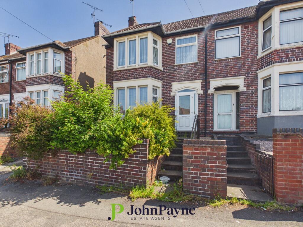 3-bed terraced on Radford Road, Radford, Coventry, CV6, £190,000