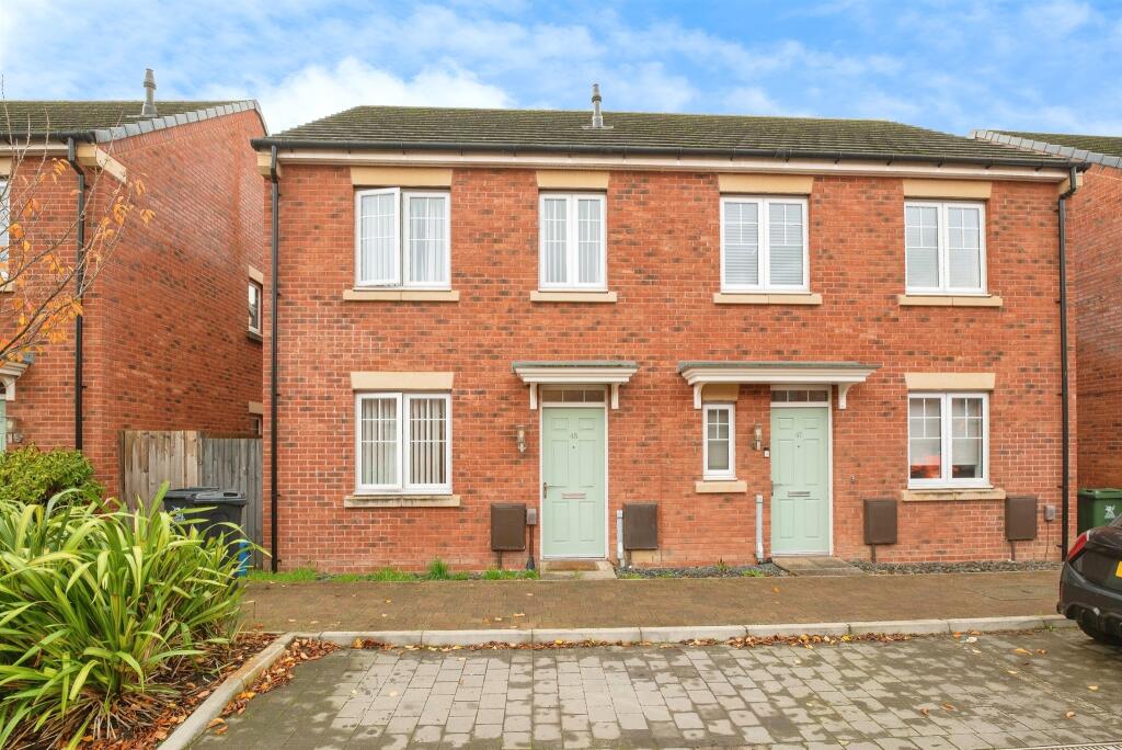 2-bed semi-detached on Rhodri Morgan Way, Canton, CARDIFF, £270,000
