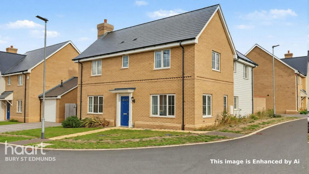 4-bed detached on Procession Way, Elmswell, Bury St Edmunds, £375,000