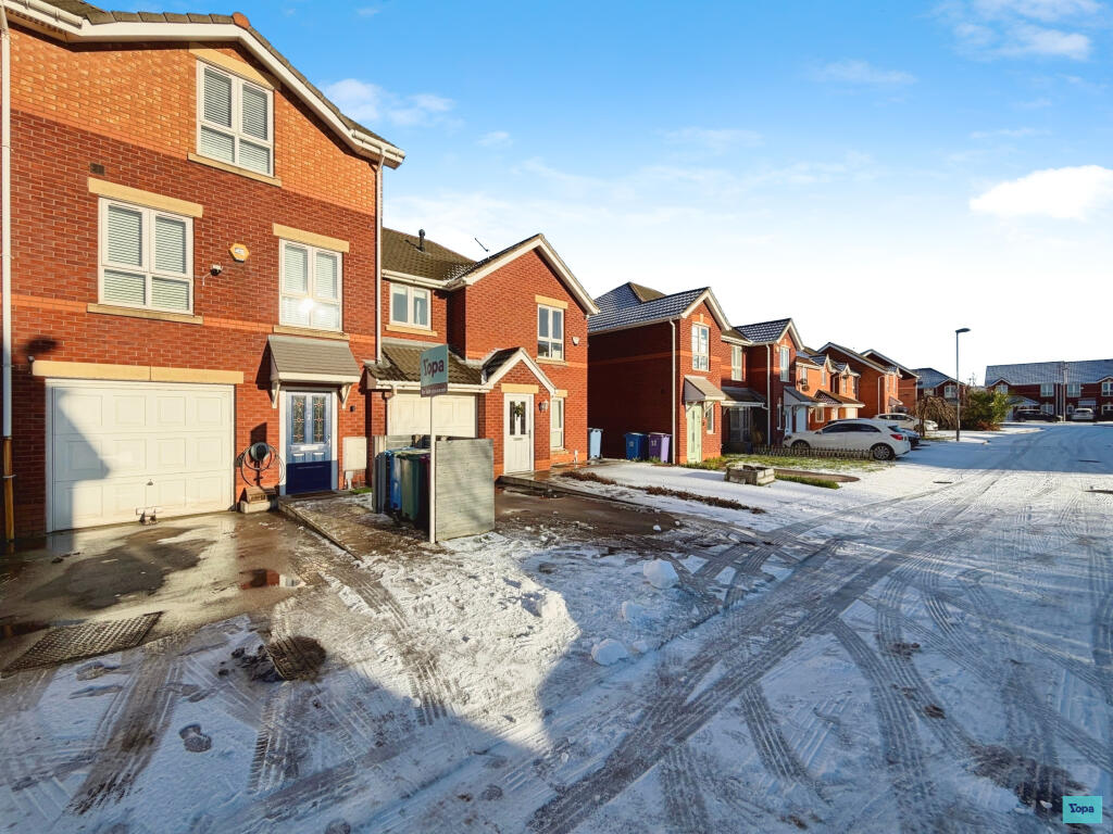 3-bed terraced on Vulcan Close, Liverpool, L19, £260,000