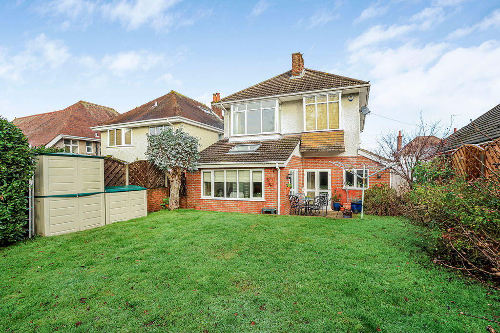 4-bed detached on Arcadia Avenue, Bournemouth, £585,000