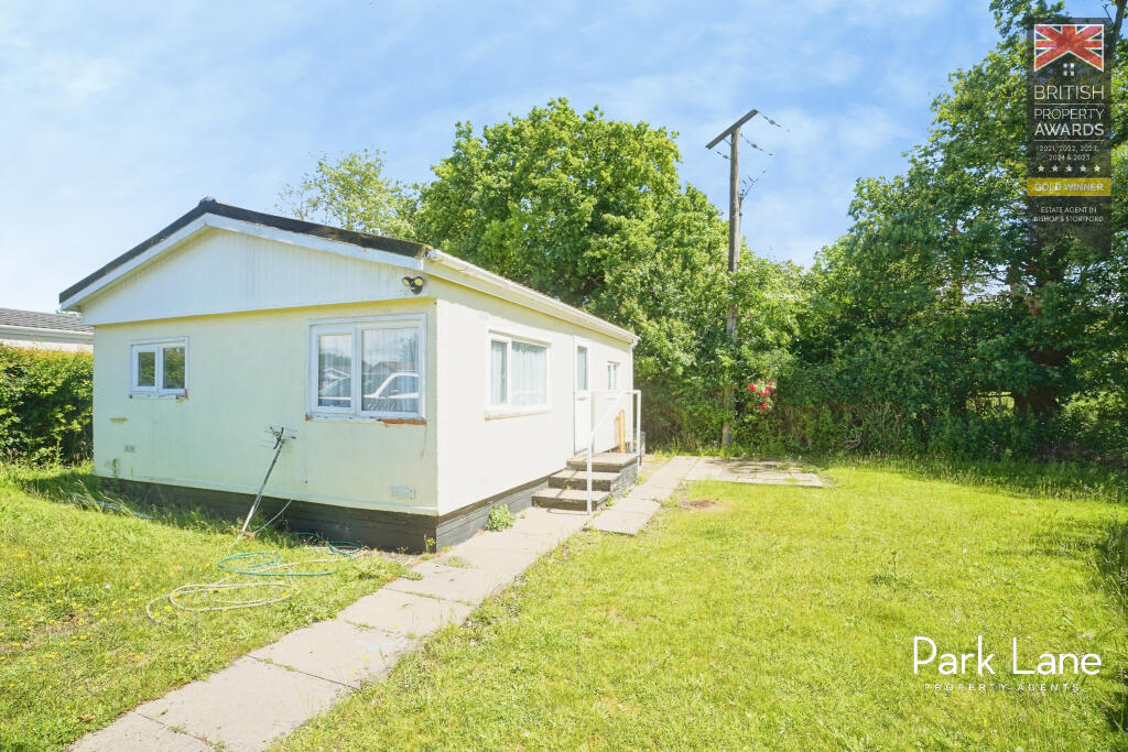 2-bed caravan on Takeley Park, Station Road, Takeley, Essex, £99,000