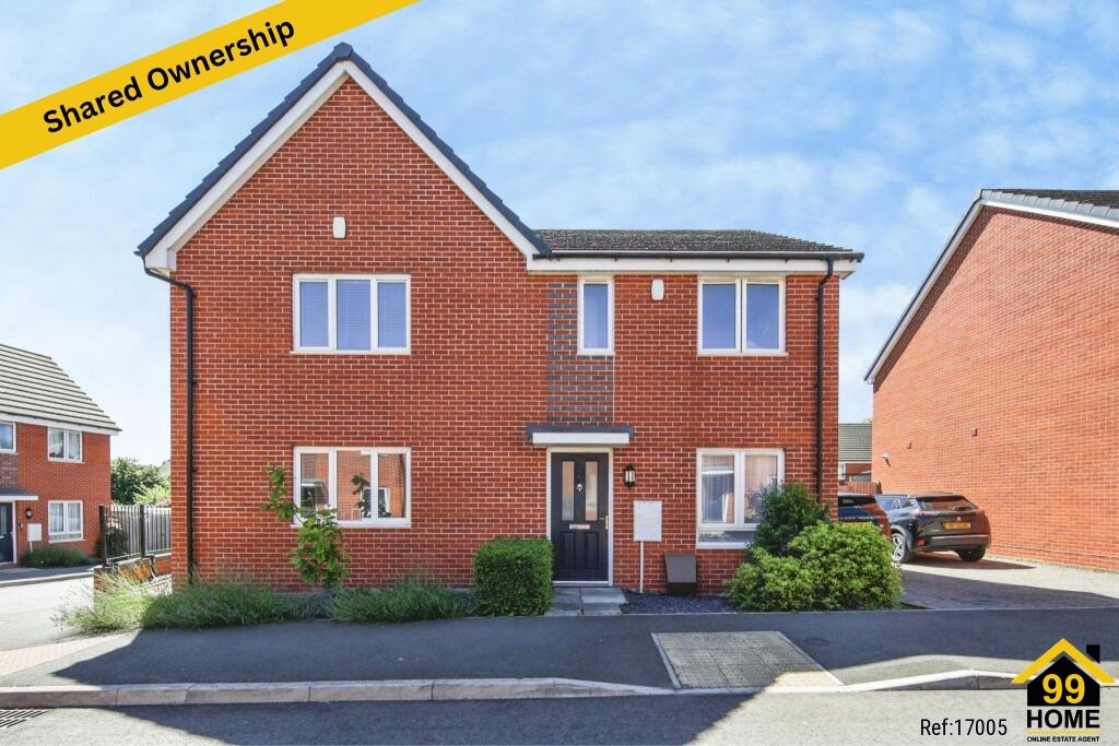 2-bed semi-detached on The Larches, Warwickshire, CV10, £68,000