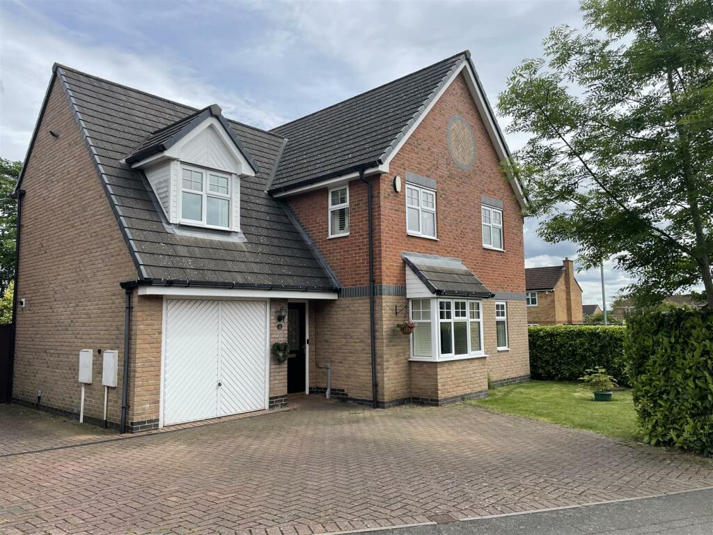 4-bed detached on Cooper Lane, Ratby, Leicester, £450,000