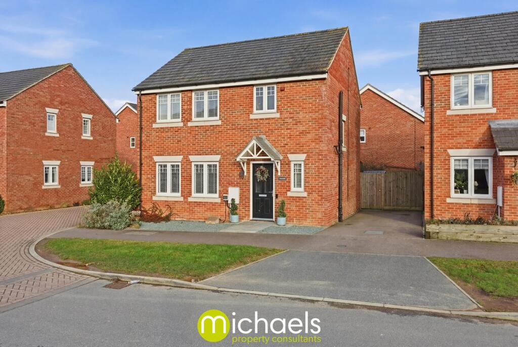 3-bed detached on Ostrich Street, Stanway, Colchester, CO3, £375,000