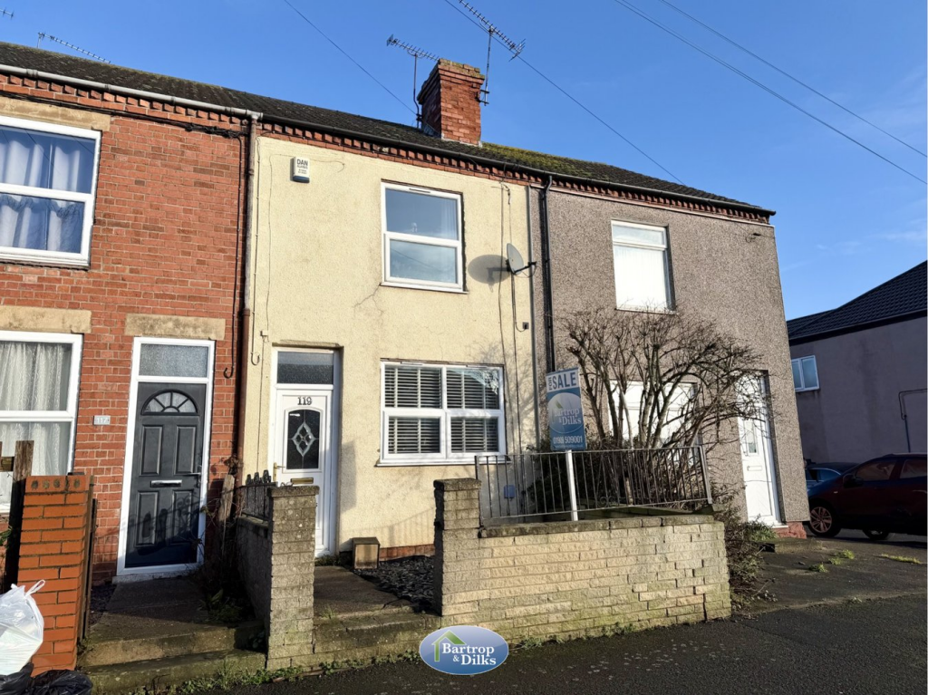 2-bed terraced on King Street, Hodthorpe, Worksop, S80, £85,000