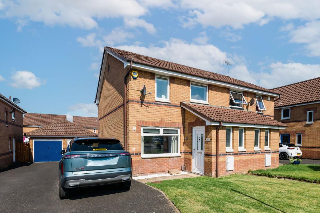 3-bed semi-detached on Grants Avenue, Paisley, PA2, £210,000