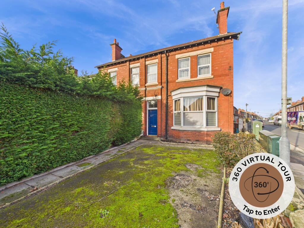 1-bed flat on West Street, Crewe, CW1, £280,000