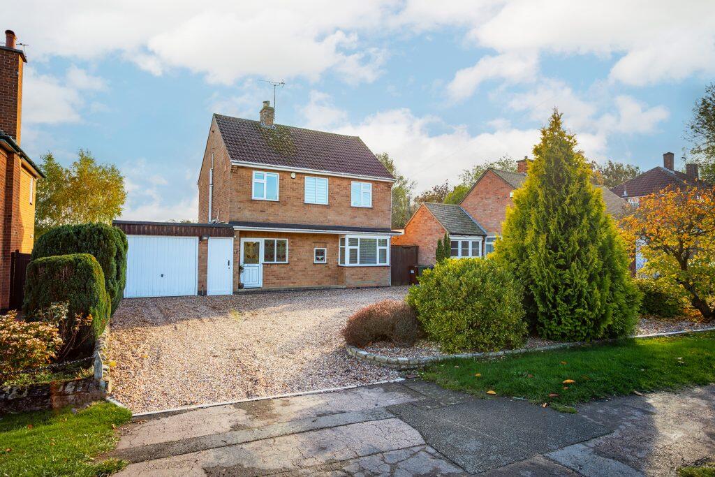 3-bed detached on Rectory Lane, Thurcaston, £450,000