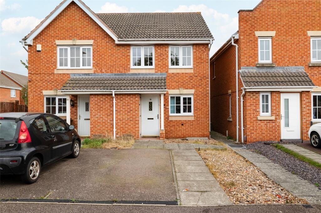 2-bed semi-detached on Ullswater Road, Melton Mowbray, Leicestershire, £170,000