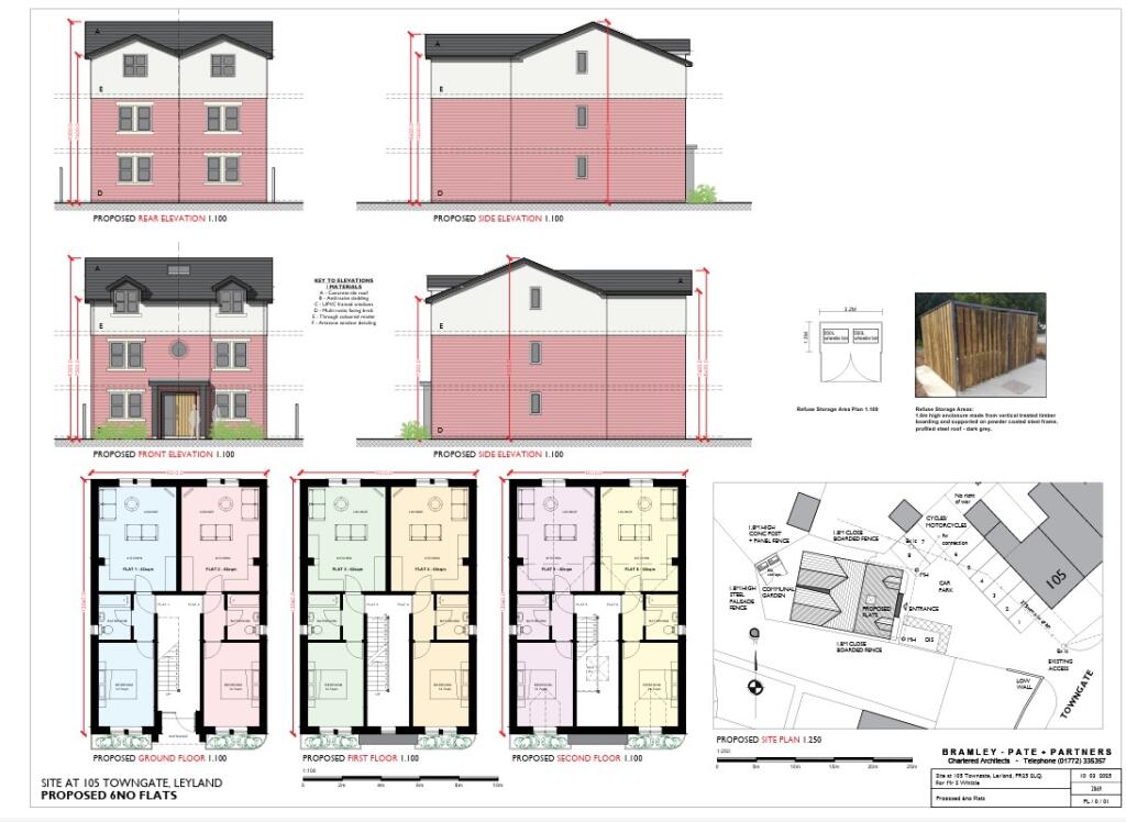 Main image of property: Land at rear of 105 Towngate , Leyland, Lancashire PR25 2LQ