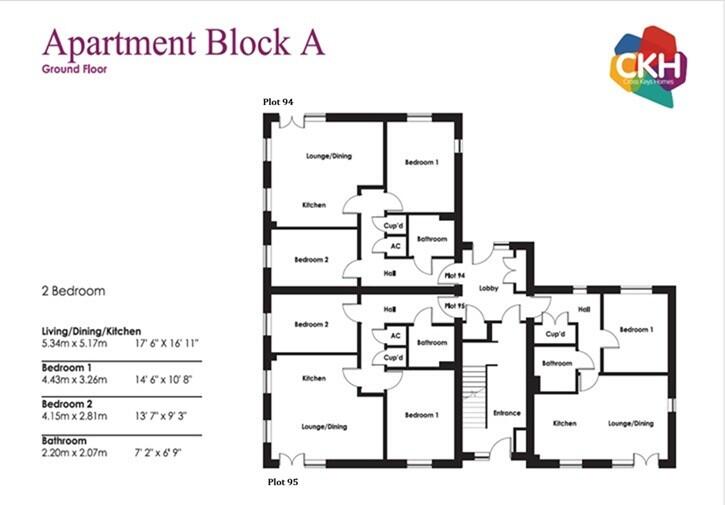 Apartment in Milton Keynes, Whitehouse - View 3