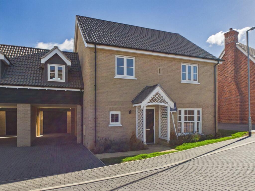 4-bed detached on Ethelwold Drive, Wickham Market, Woodbridge, Suffolk, IP13, £525,000