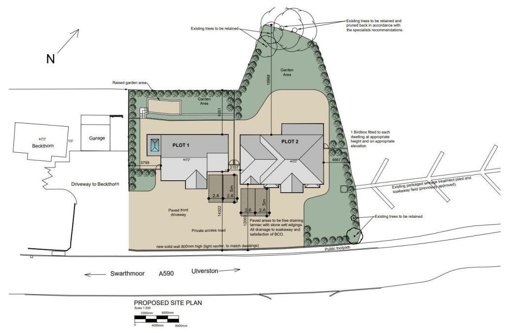 Studio detached on Ulverston Road, Swarthmoor, Ulverston, £120,000