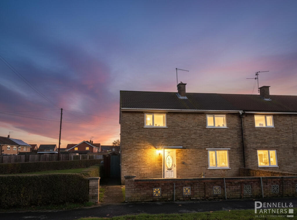 3-bed semi-detached on Crescent Road, Whittlesey, Peterborough, PE7, £220,000