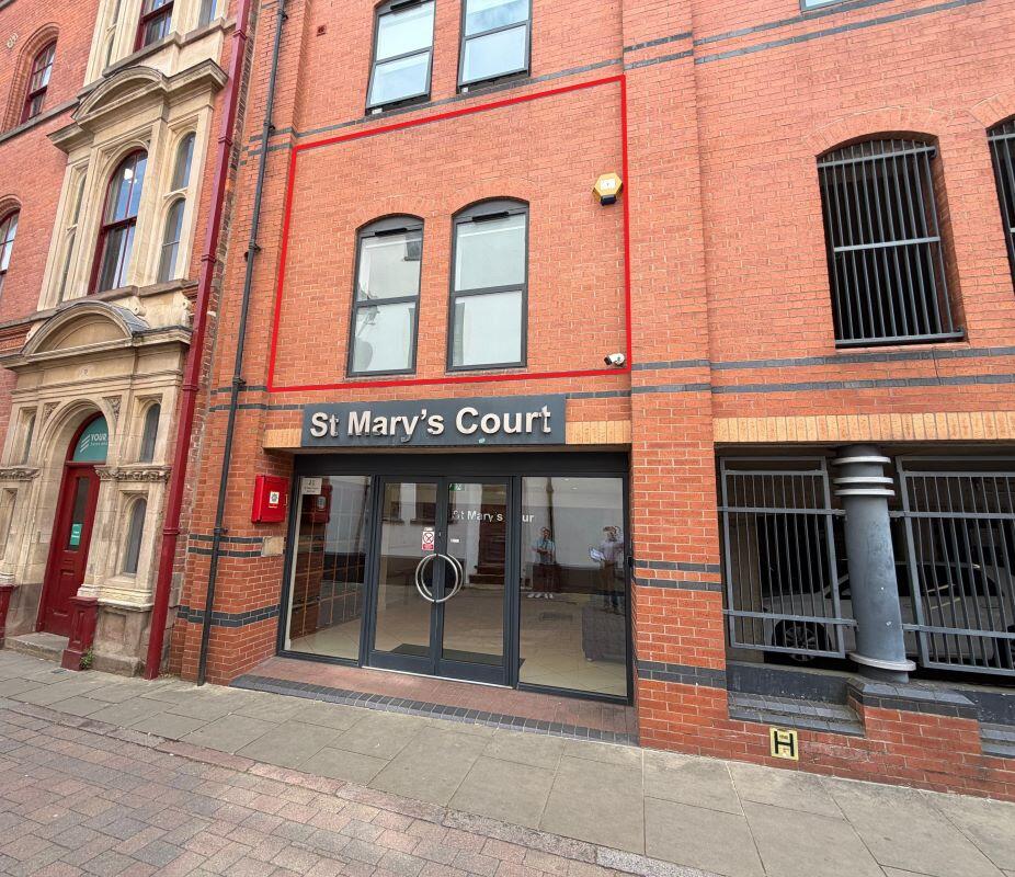 Main image of property: Office, Storage Room & 2 Parking Spaces, St. Marys Court, 21 St. Marys Gate, Nottingham, NG1 1AY