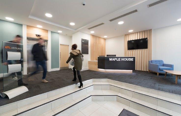 Maple House 150 Corporation Street Birmingham Reception.jpg