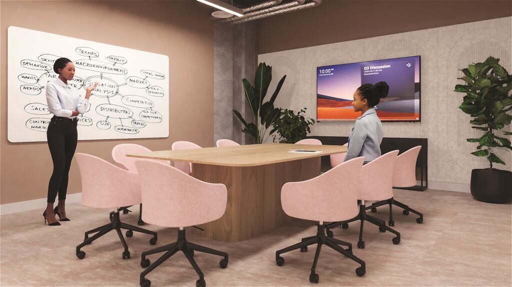 Moorgate Office Space Meeting Room