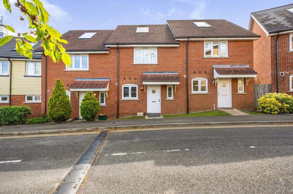 2-bed terraced on Dame Kelly Holmes Way, Tonbridge, TN9, £375,000