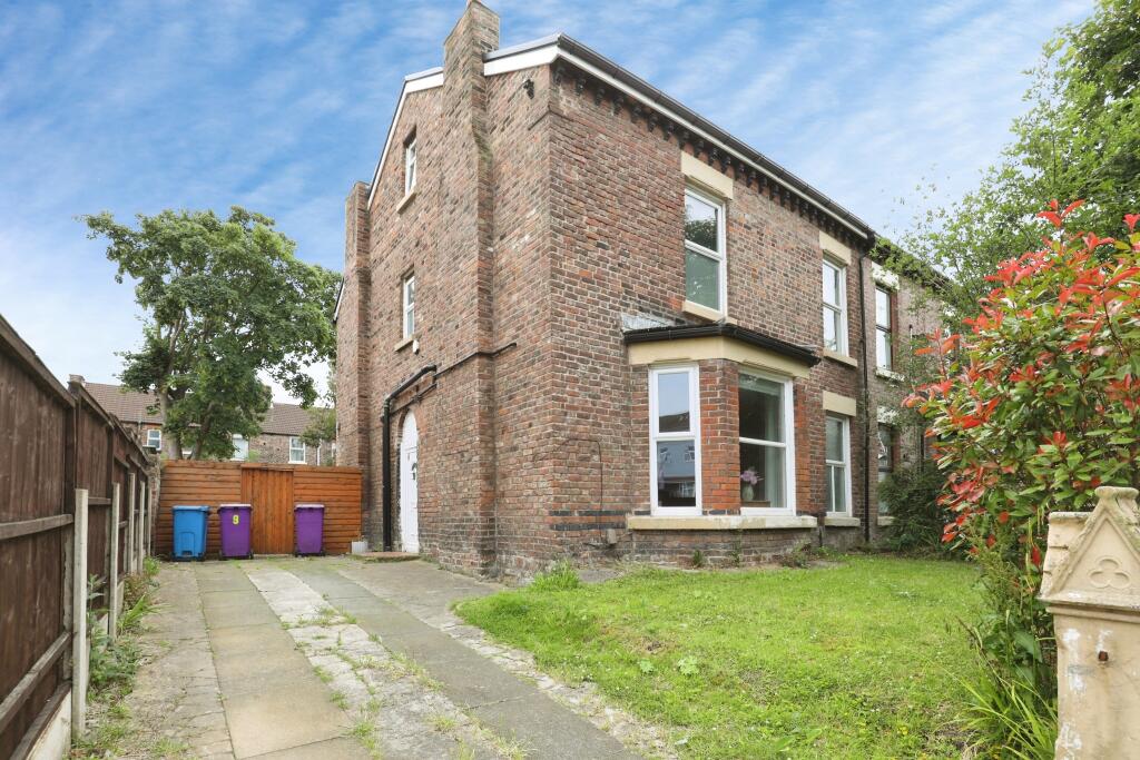 4-bed semi-detached on Sandringham Road, Liverpool, L13, £325,000