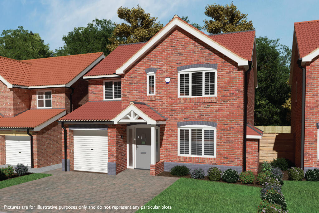 4-bed detached on PLOT 70 - The Kingston, Kings Grove, Grimsby, DN32, £344,950