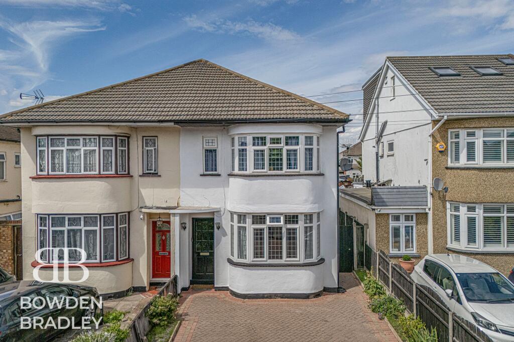 3-bed semi-detached on Stradbroke Grove, Clayhall, IG5, £600,000