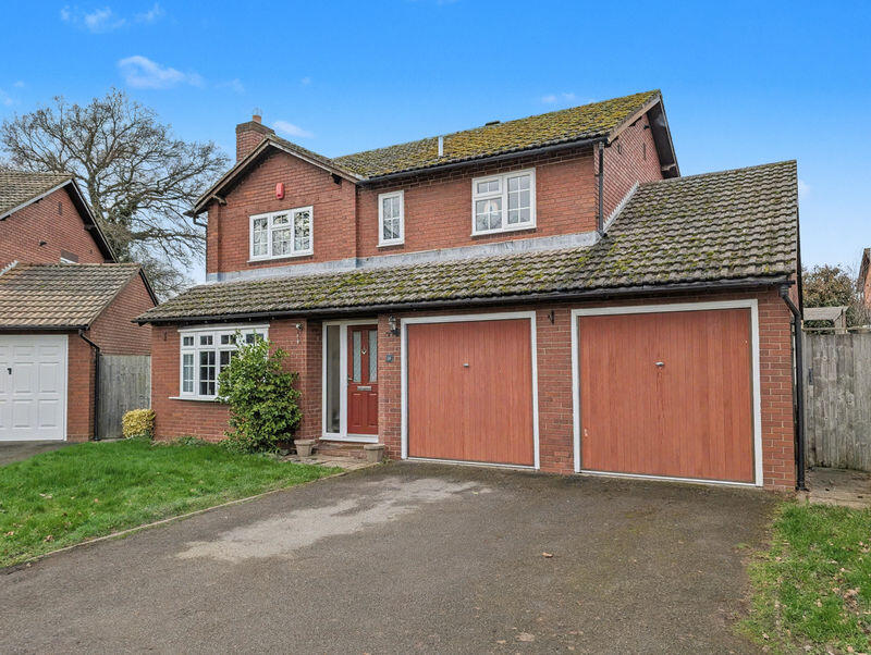 4-bed detached on Woodcrest, Bicton Heath, Shrewsbury, Shropshire, SY3 5EX, £425,000
