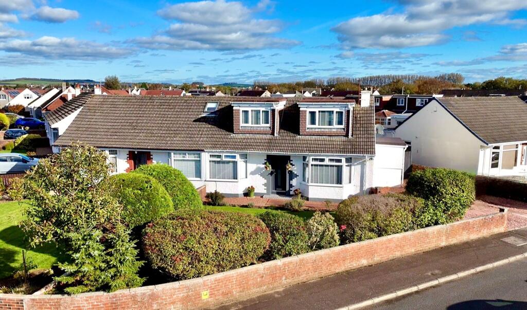 3-bed semi-detached on 9, Underwood Road, Prestwick, KA9, £260,000