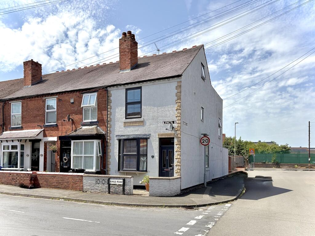 2-bed terraced on Kings Road, SEDGLEY, West Midlands, DY3 1HS, £215,000