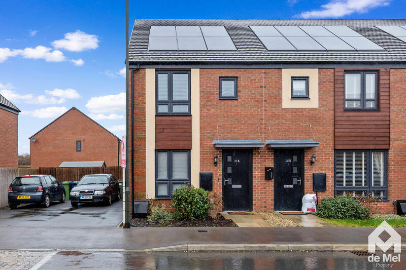 2-bed terraced on Ruby Avenue, Bishops Cleeve, £112,750
