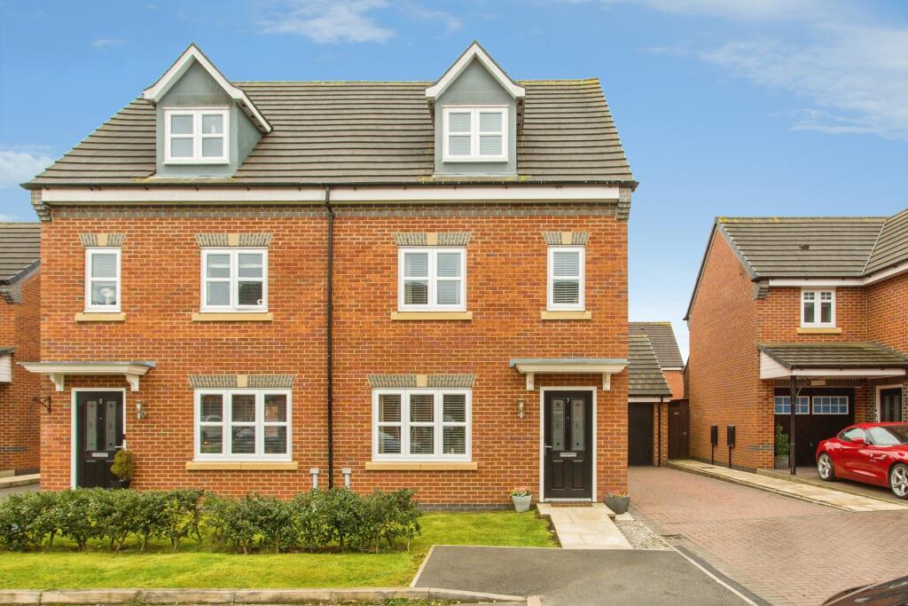 4-bed semi-detached on Ordsdall Close, Leyland, PR26, £285,000