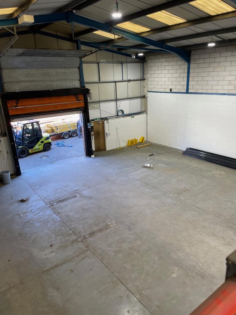 Main working space from mezzanine