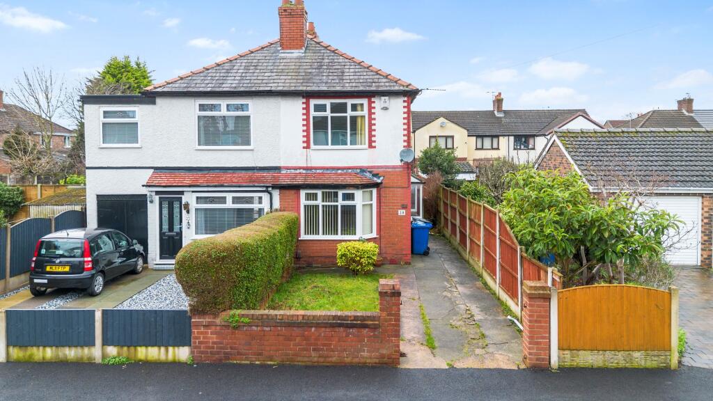 2-bed semi-detached on Warren Road, Warrington, WA2, £180,000