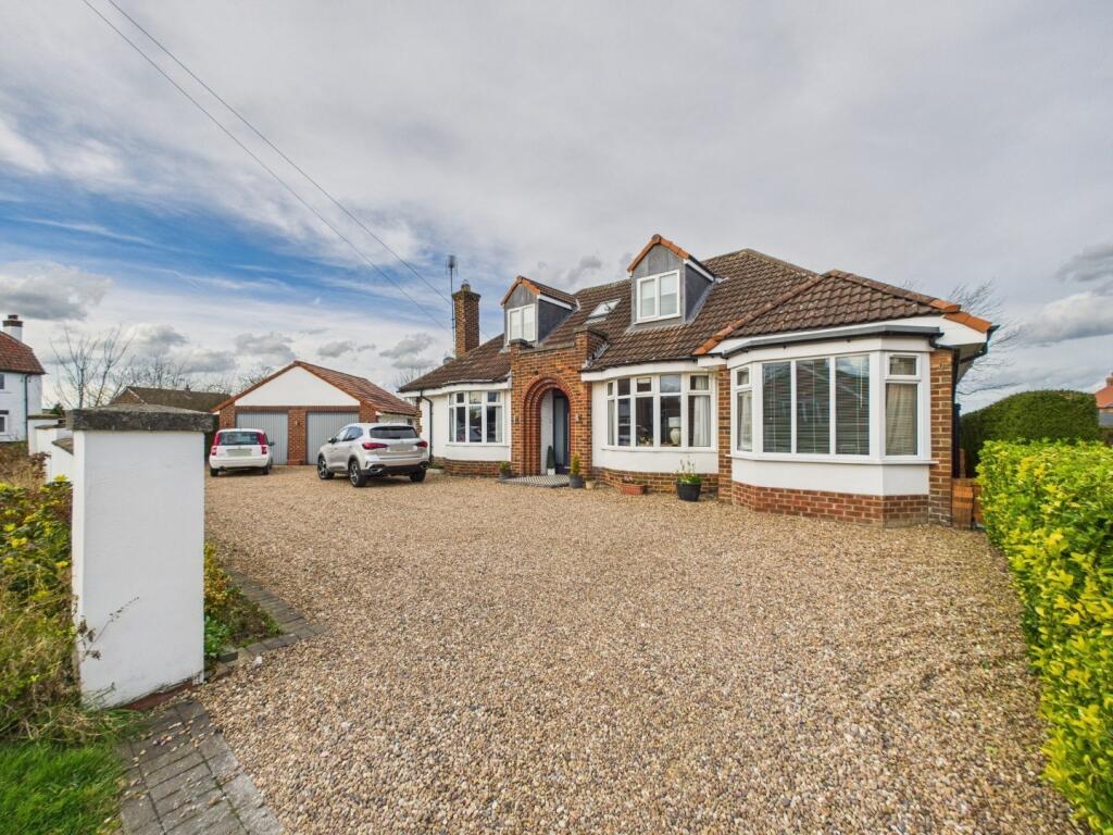4-bed detached on 1, Main Street, Hutton Cranswick, YO25 9QR, £495,000
