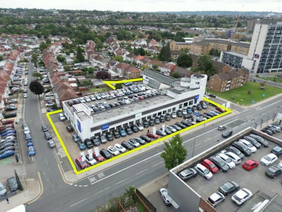 Aerial view - front