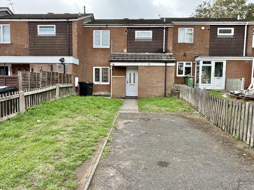 3-bed terraced on Pembury Croft, Kingstanding, Birmingham B44 0QX, £190,000