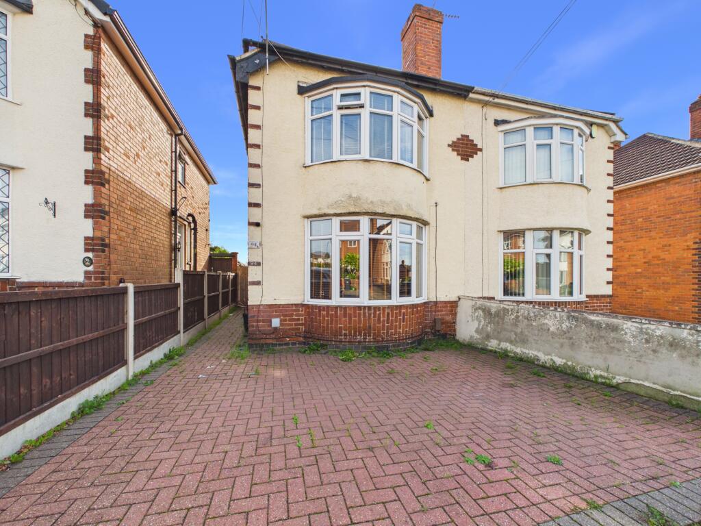 2-bed semi-detached on Reginald Road South, Chaddesden, £210,000