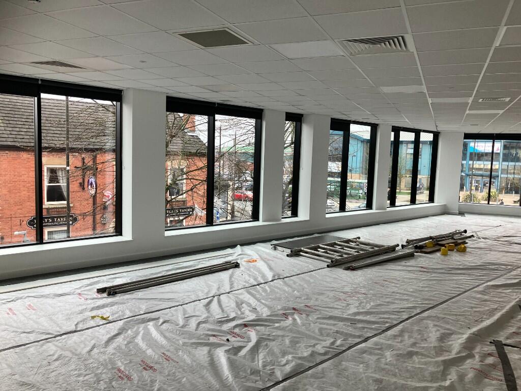 Open plan area