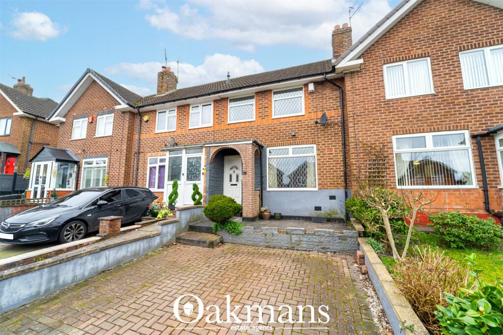 2-bed terraced on Bolney Road, Quinton, Birmingham, West Midlands, B32, £160,000