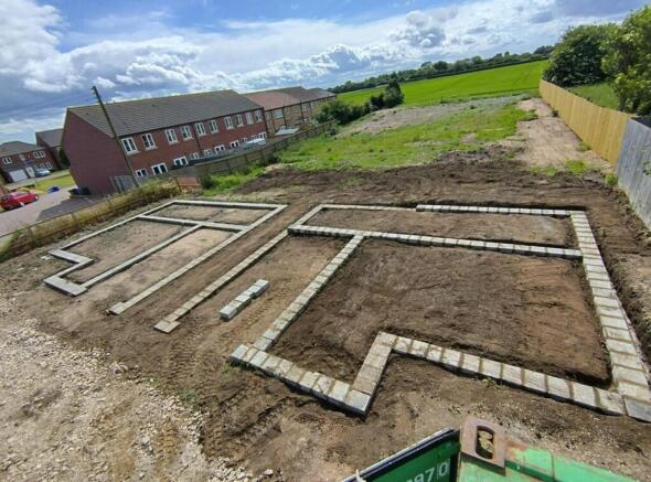 The Leys, Keyingham Foundations.jpg