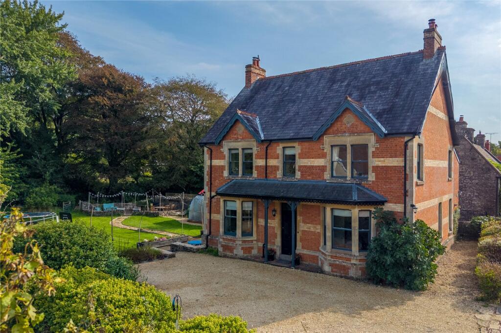 Main image of property: A substantial six-bedroom house with generous gardens and parking, Chewton Mendip