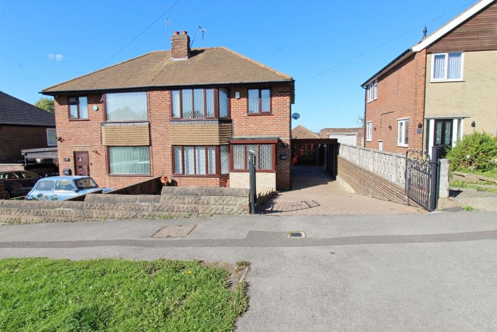 3-bed semi-detached on Whitehill Road, Brinsworth, Rotherham, £190,000