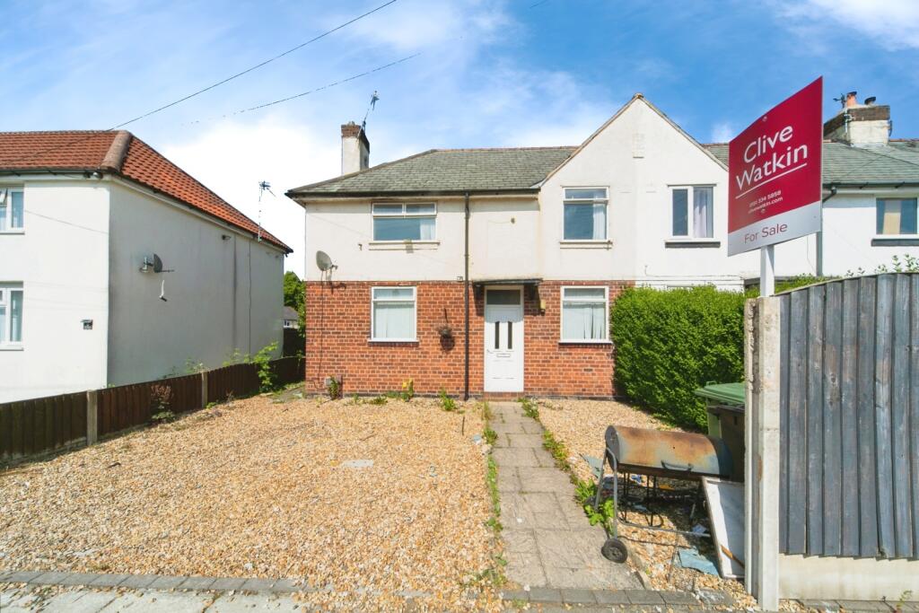2-bed terraced on Dale Avenue, Bromborough, Wirral, Merseyside, CH62, £150,000